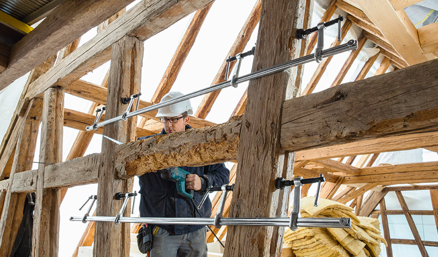 Набор струбцин адаптирующихся под различные формы 1000/120, 6.5 кН SLV100M BE-SLV100M