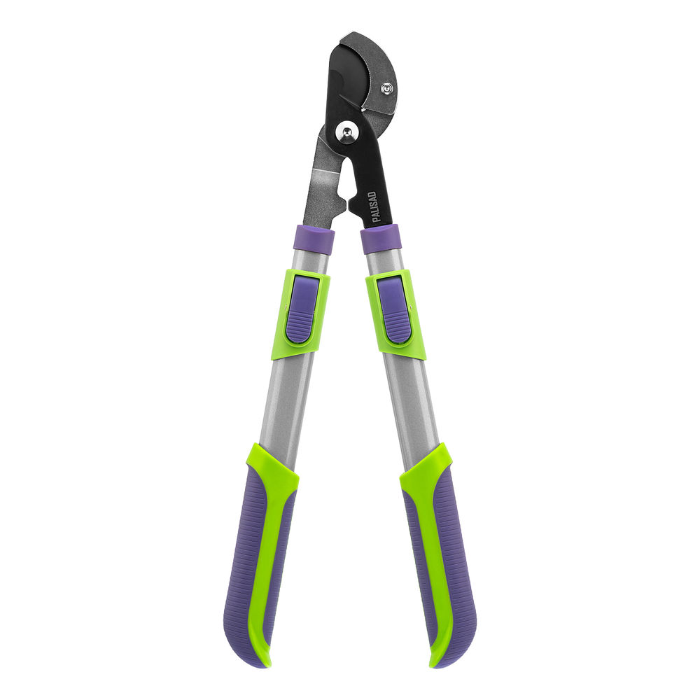 Сучкорез с наковальней, 540 -705 мм, телескопические стальные обрезиненные рукоятки, Palisad (60596)