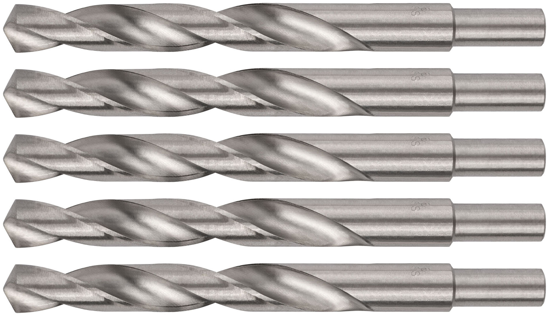 Сверла по металлу HSS полированные 16,0х178 мм (5 шт.) (33790)