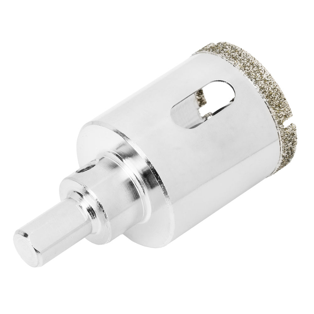 Сверло алмазное по керамограниту, 35 х 67 мм, трехгранный хвостовик Matrix (726353)