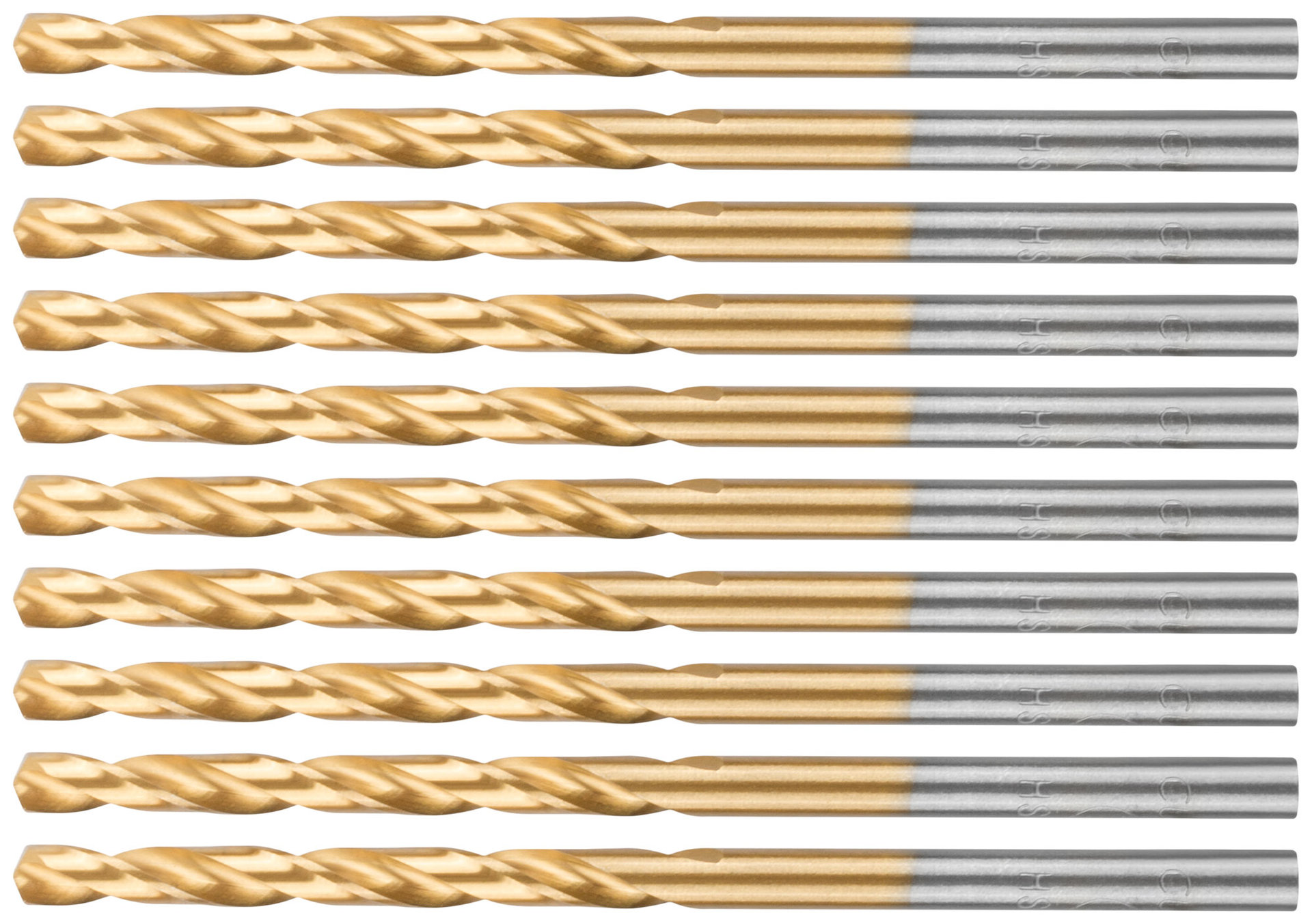 Сверло по металлу Cutop Profi с титановым покрытием, 3,2х65 мм (10 шт) (52-434)