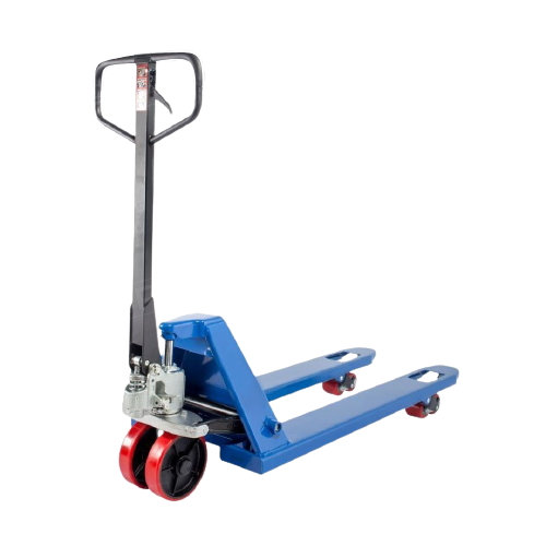 Тележка гидравлическая 2500 кг 1150 мм полиуретановые колеса TOR AC (серия V) (1022602)