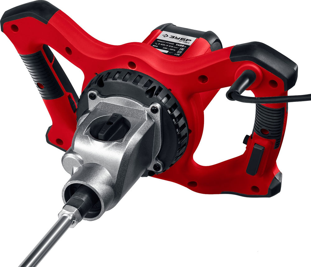 Миксер строительный 1400 Вт, М14, 2 скорости ЗУБР МР-1400-2