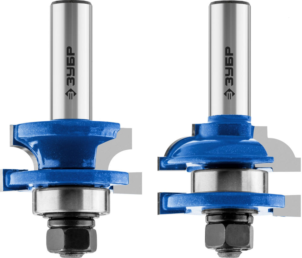 Набор фрез рамочных 41?23 мм №2 хвостовик 12 мм ЗУБР Профессионал 28772-41.3-H2