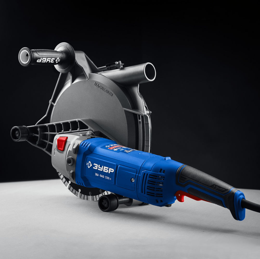 Штроборез (бороздодел) d 180 мм, 2200 Вт, ширина 45 мм ЗУБР Профессионал ЗШ-П45-2200 ПТ