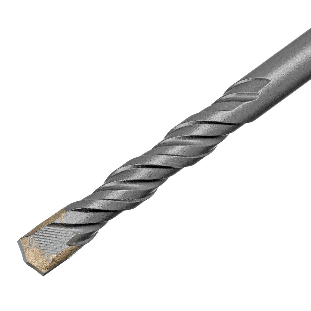 Бур по бетону, двойная спираль, три пылеотводящие кромки, 6 x 110 мм DENZEL (705005)