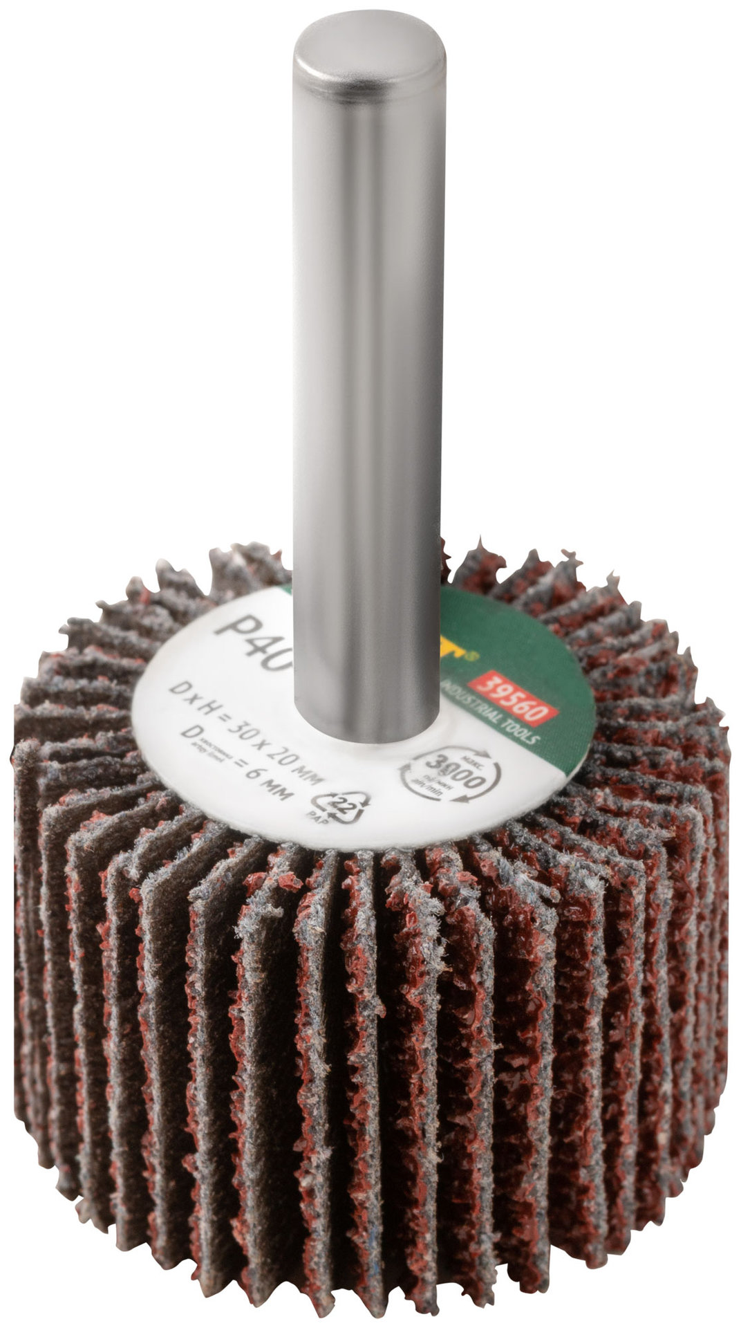 Диск лепестковый для дрели радиальный 30х20х6 мм Р 40 (39560)