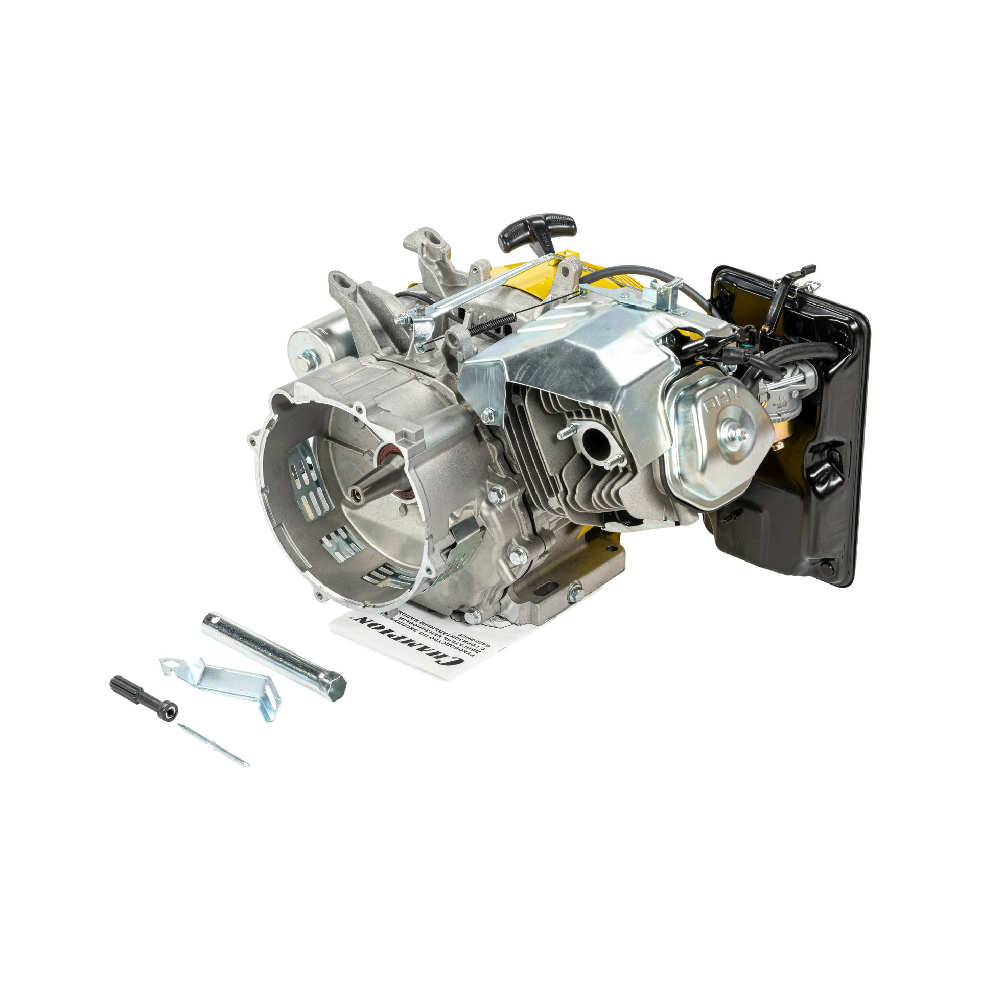 Двигатель 15лс/11кВт 420см? конус 27кг CHAMPION G420-2HCE