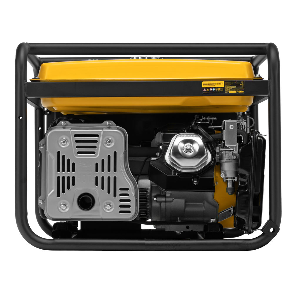 Генератор бензиновый PS 90 ED-3, 9.0 кВт, переключение режима 230 В/400 В, 25 л, электростартер Denzel (946944)