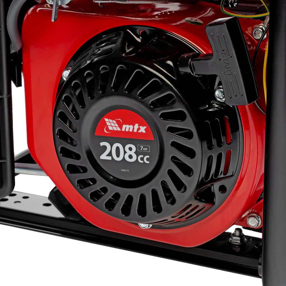 Генератор бензиновый RS-4000, 3,3 кВт, 230В, ручной стартер MTX (946115)