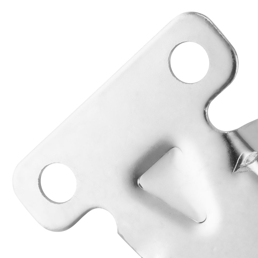 Колесо неповоротное D 75 мм, крепление платформенное Сибртех (68708)