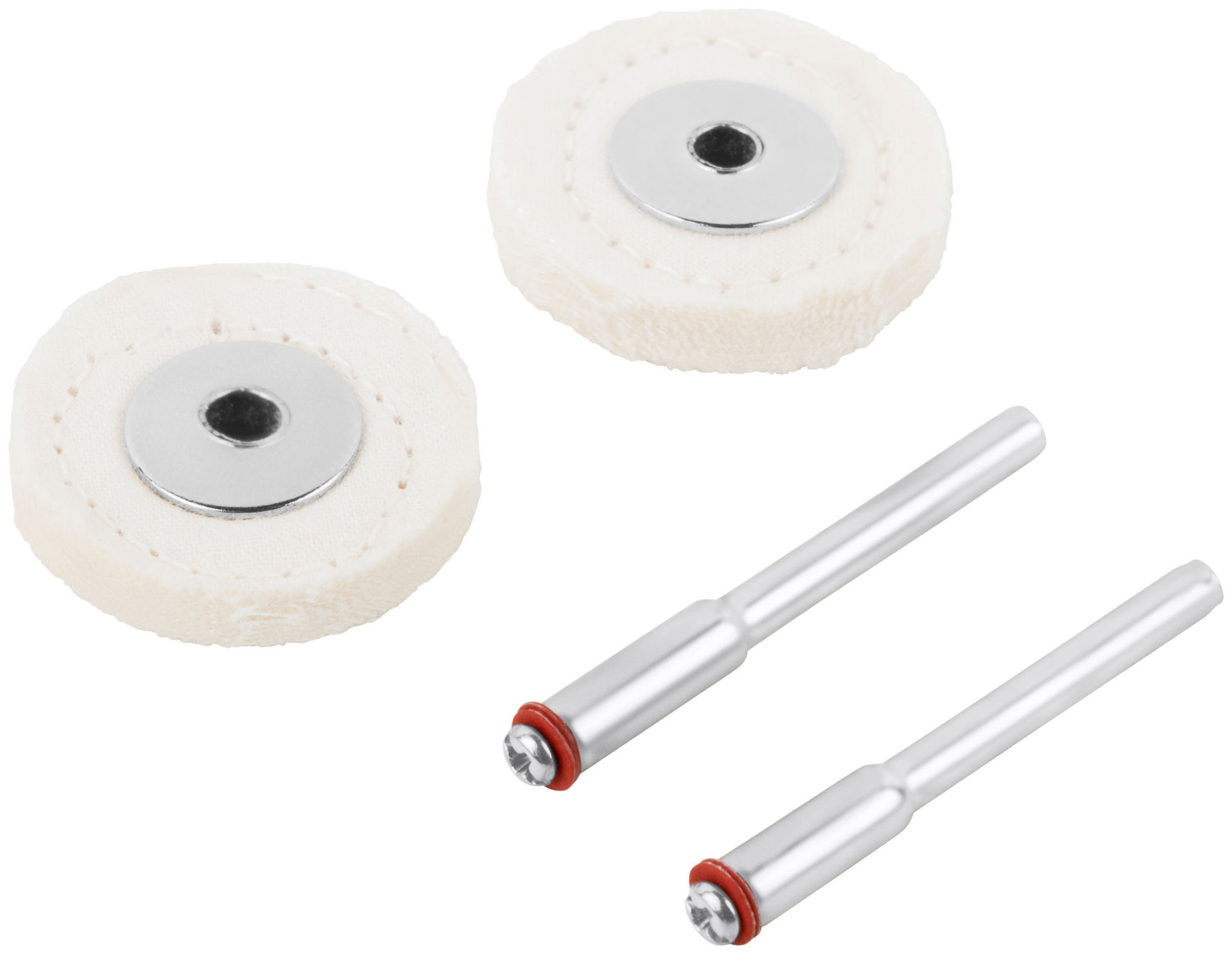 Круги хлопковые и штифты, набор 4 шт (36907)