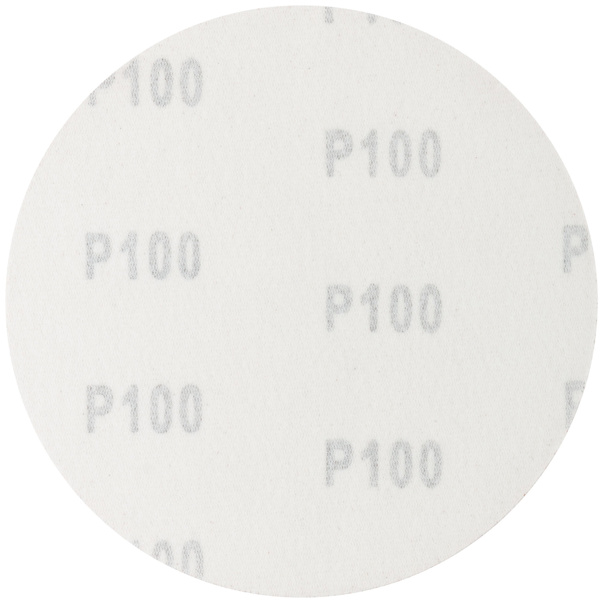 Круги шлифовальные сплошные (липучка), алюминий-оксидные, 125 мм, 5 шт. Р 100 (39825М)