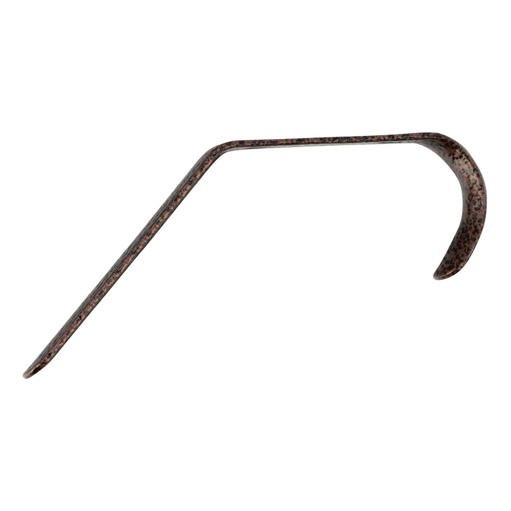 Крючок-вешалка №4, антик медь, 10 шт, (Металлист) (91597)