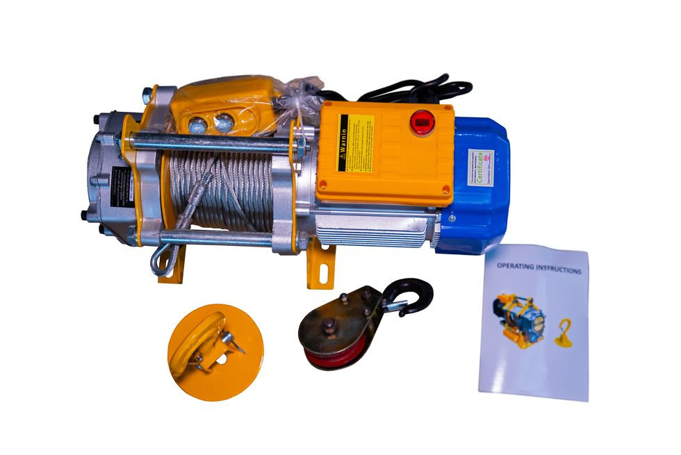 Лебедка электрическая TOR КCD (TSA) 300/600 40/20 м 220В (алюминиевый корпус) (1023995)