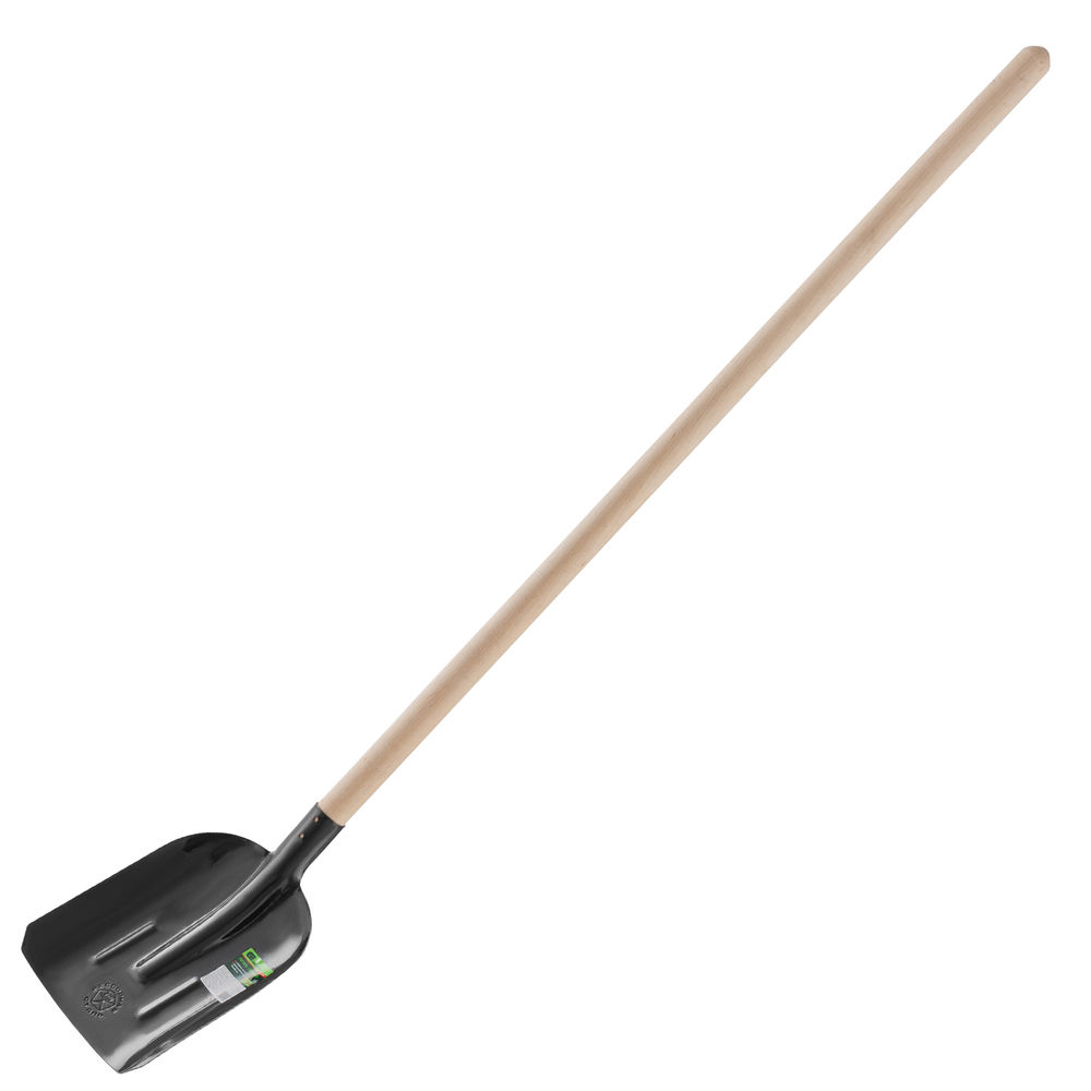 Лопата совковая, 235х285 мм, ребра жесткости, без черенка, Сибртех