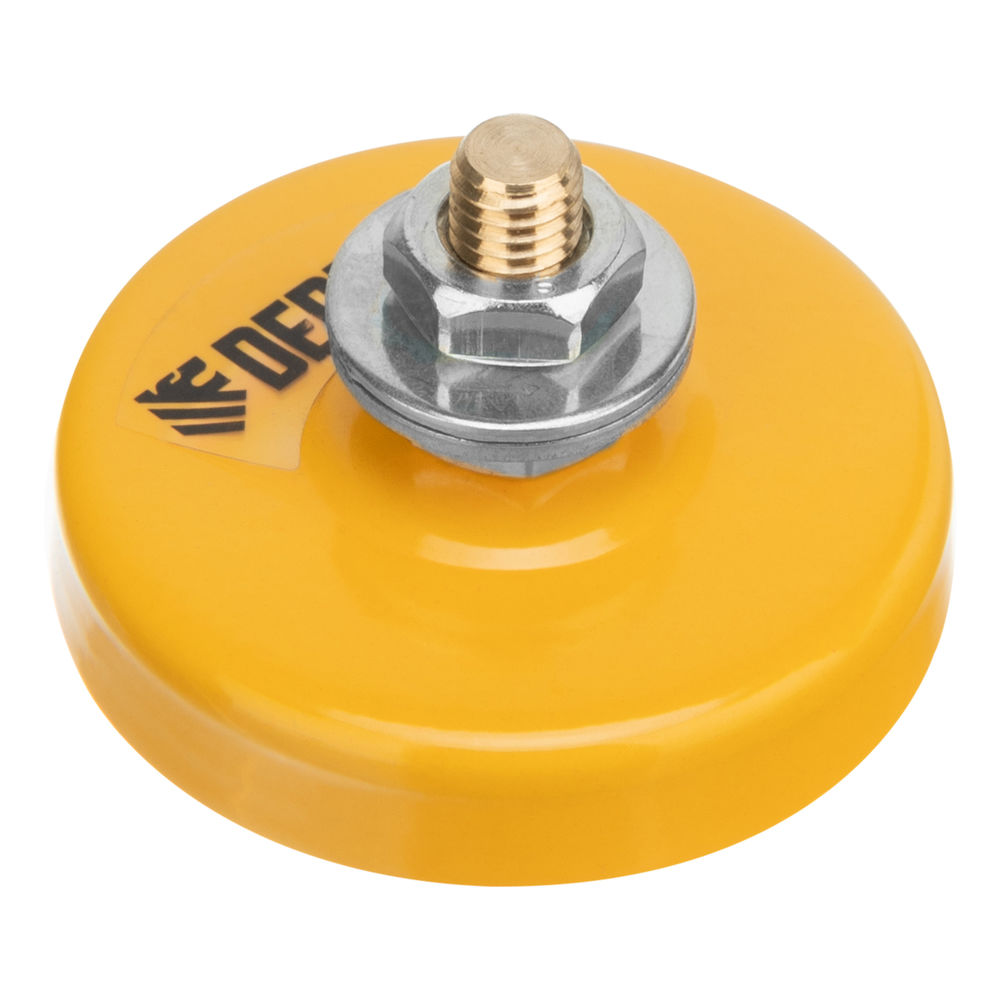 Набор из 2 магнитных сварочных фиксаторов и магнитной клеммы масса Denzel (97557)