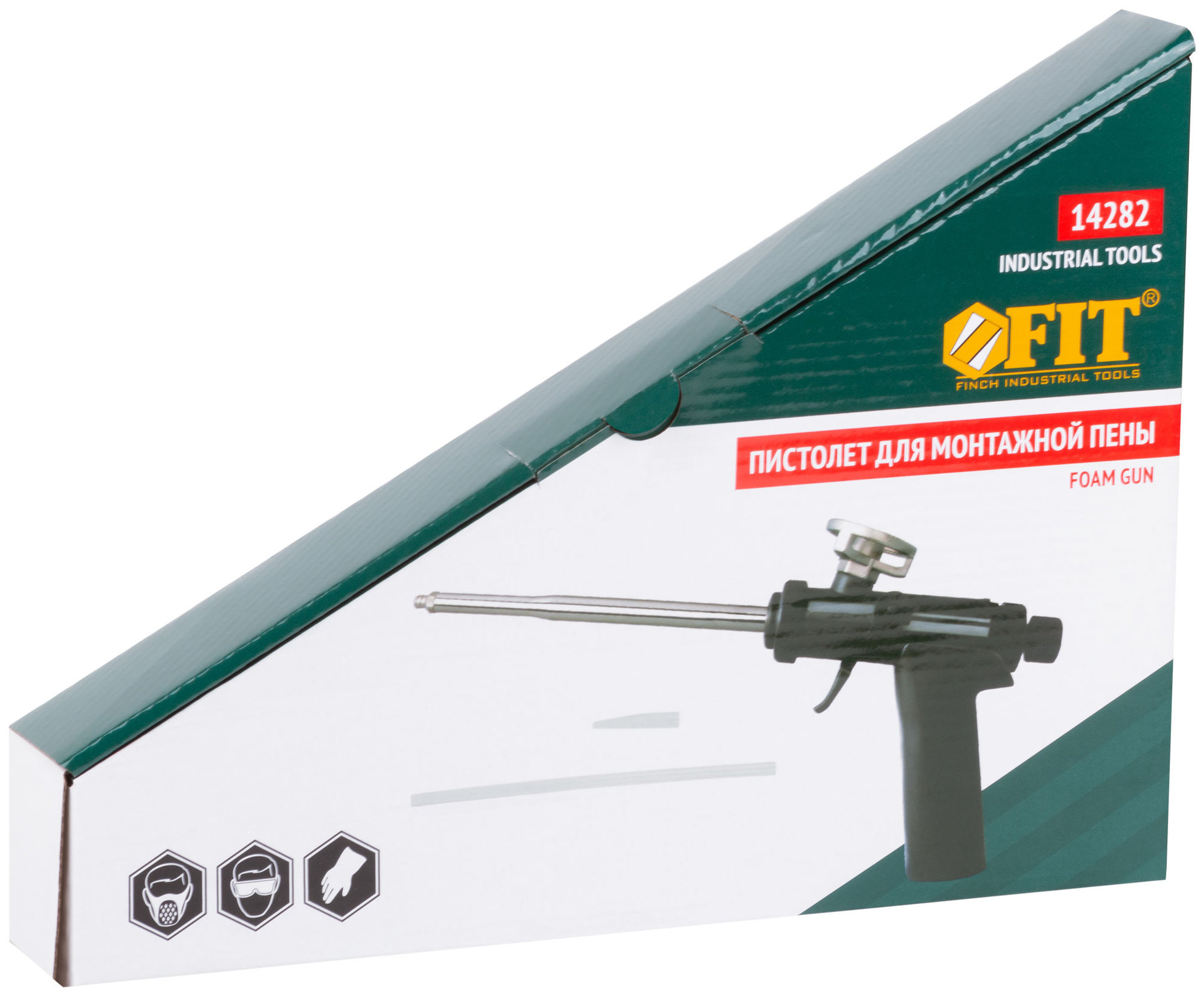 Пистолет для монтажной пены, пластиковый корпус (14282)