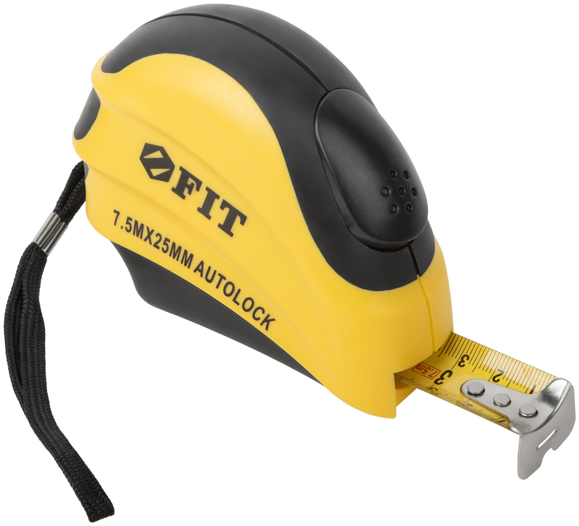 Рулетка с автостопом Инфинити 7,5 м x 25 мм