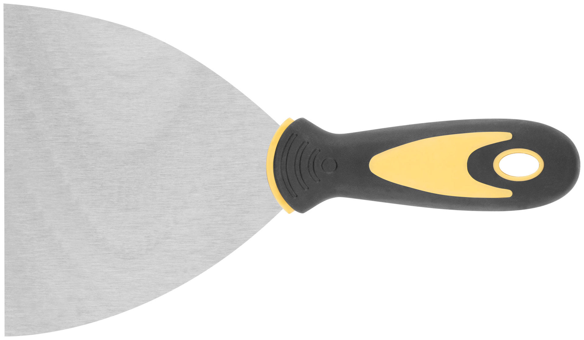 Шпатель, нерж.сталь, прорезиненная ручка 5 (125 мм) (06697)