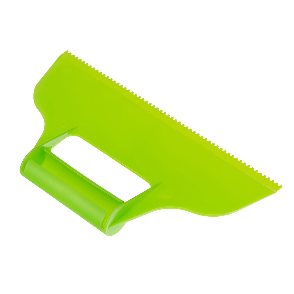 Шпатель для клея, пластмассовый, зубчатый 2 х 2 мм Сибртех (86013)