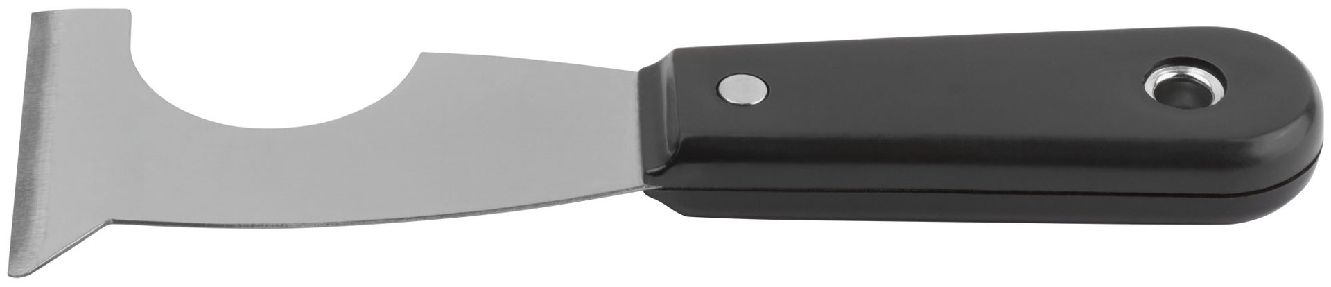 Шпатель многофункциональный малярный, пластиковая ручка 63 мм (06651)