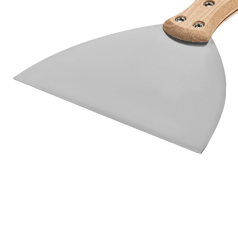 Шпательная лопатка из нержавеющей стали, 150 мм, буковая рукоятка, EFP Matrix (85619)