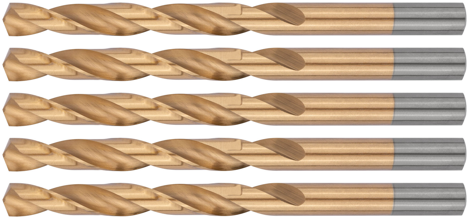 Сверла HSS по металлу, титановое покрытие 9,0 мм ( 5 шт.) (34190)