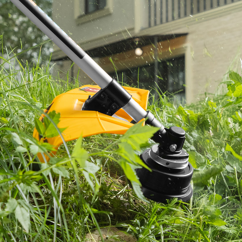 Триммер бензиновый DR-33S, 33 см3, разъемная штанга, состоит из 2 частей Denzel (96272)