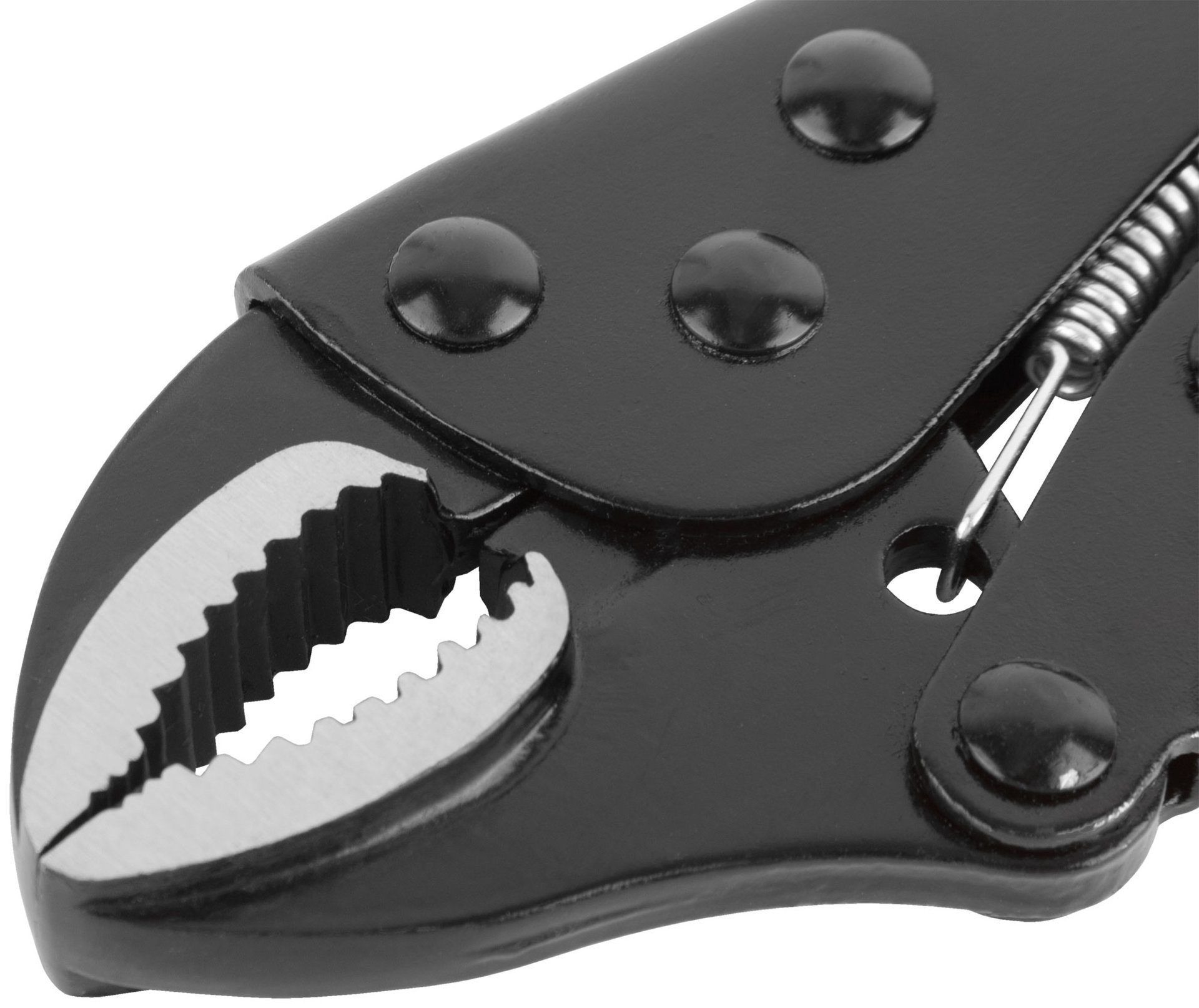 Зажим ручной с фиксатором тип WR черненый 100 мм (52710)