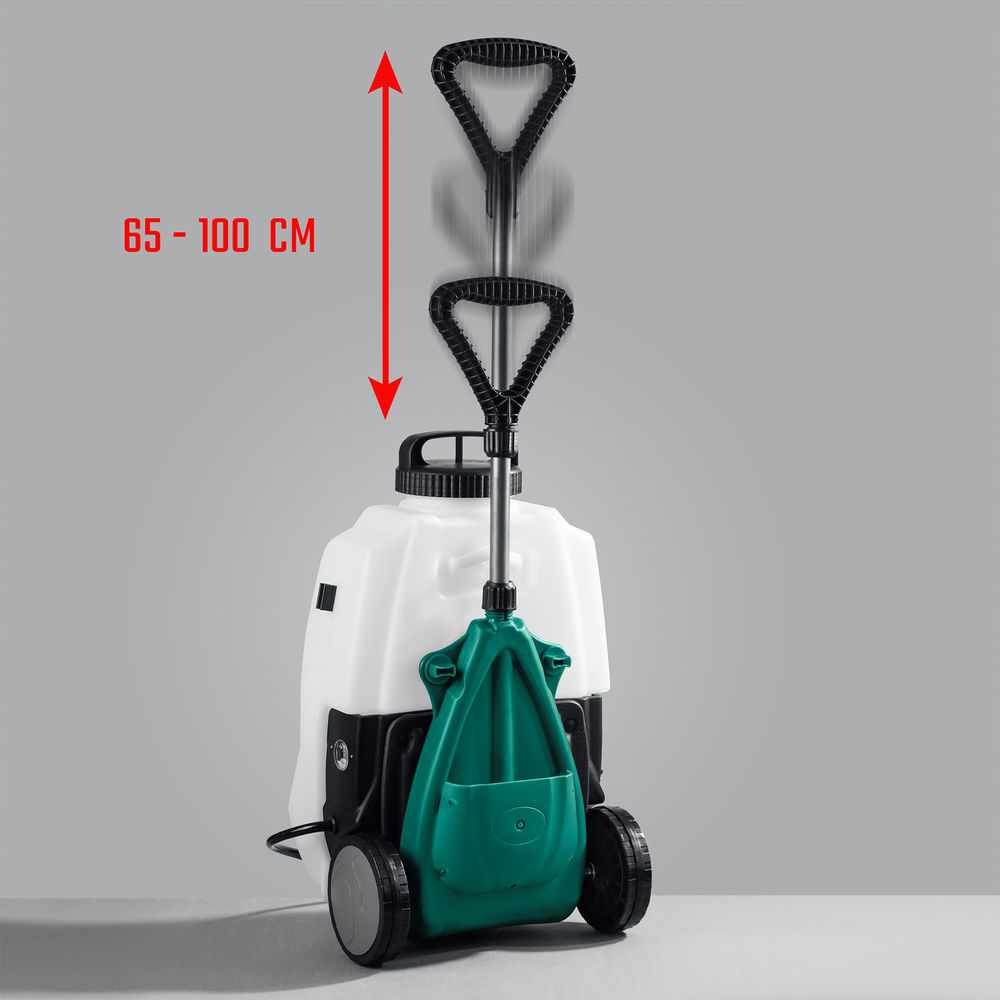 Опрыскиватель аккумуляторный 16 л, колёса ЗУБР ОПС-16К