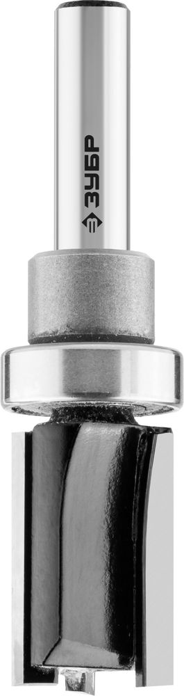 Фреза пазовая прямая 19?26 мм с верхним подшипником хвостовик 8 мм ЗУБР Профессионал 28781-19-26