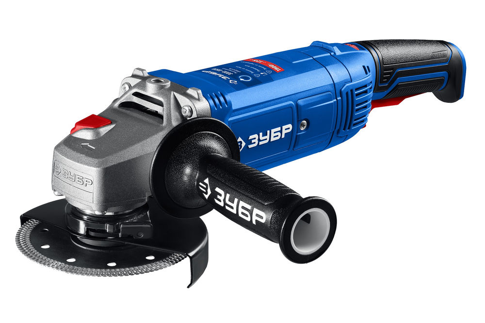 УШМ 1900 Вт d125 мм регулировка оборотов Профессионал ЗУБР УШМ-П125-1900 ЭПСТ
