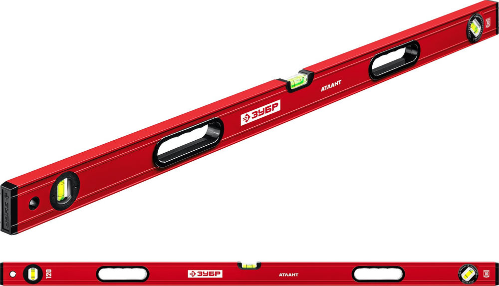 Уровень с усиленным профилем 1200 мм ЗУБР АТЛАНТ 34585-120_z01