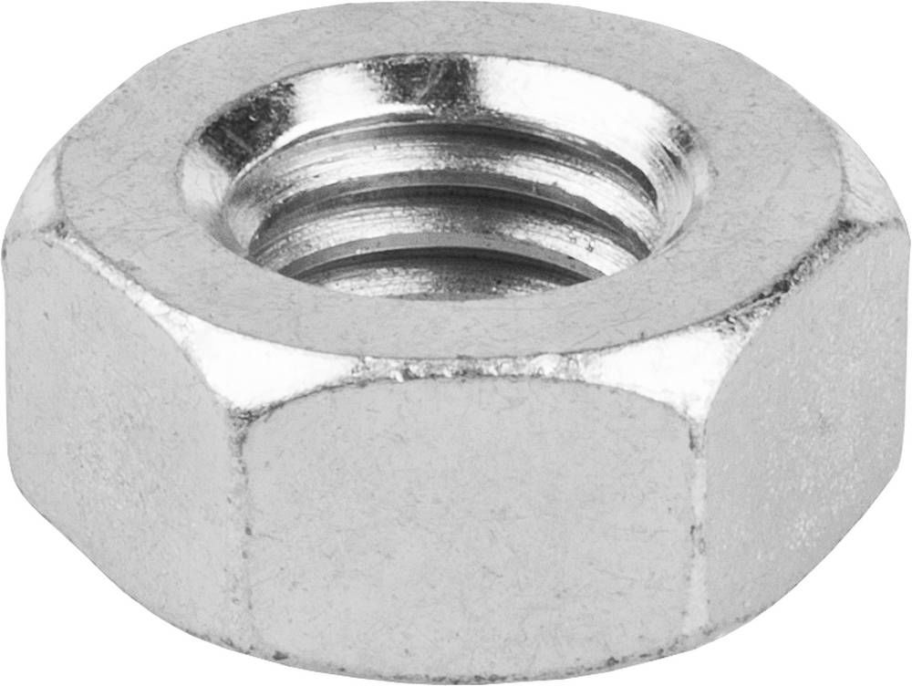Гайка шестигранная M10, кл. пр. 6, цинк, 5 кг, ГОСТ ISO 4032-2014 ЗУБР 303550-10