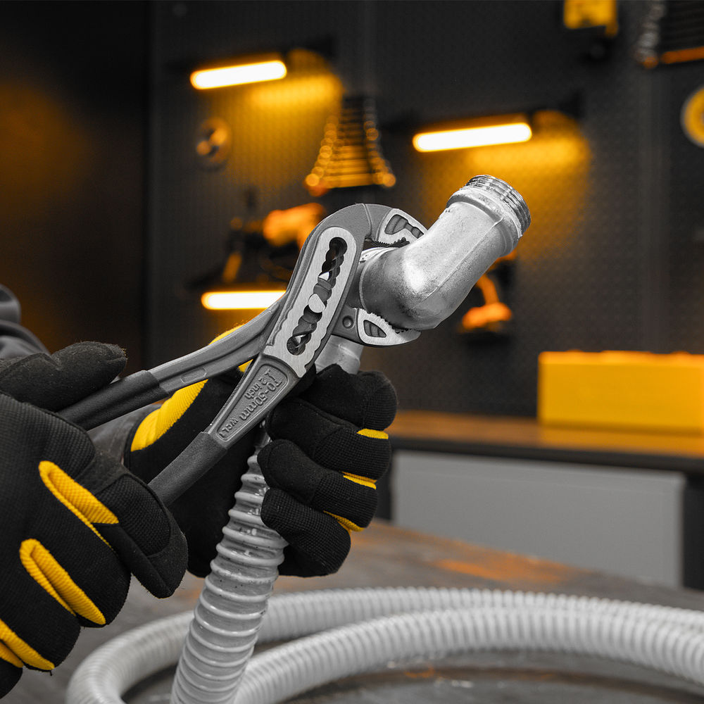 Клещи переставные, обливные рукоятки, 240 мм Denzel (17902)