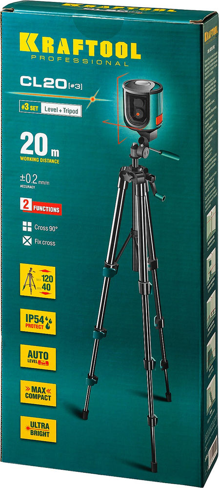 Лазерный нивелир CL 20 #3 KRAFTOOL 34700-3
