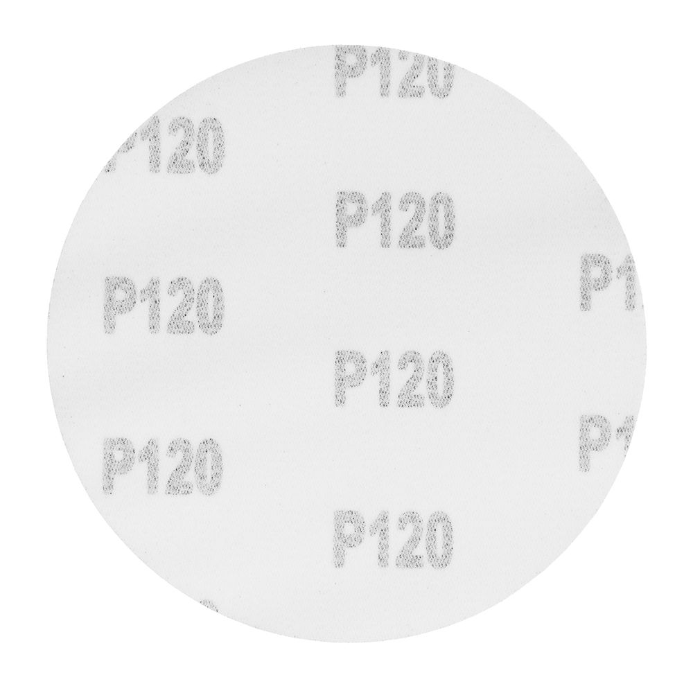 Круг абразивный на ворсовой подложке под липучку, P 120, 125 мм, 10 шт Matrix (73855)