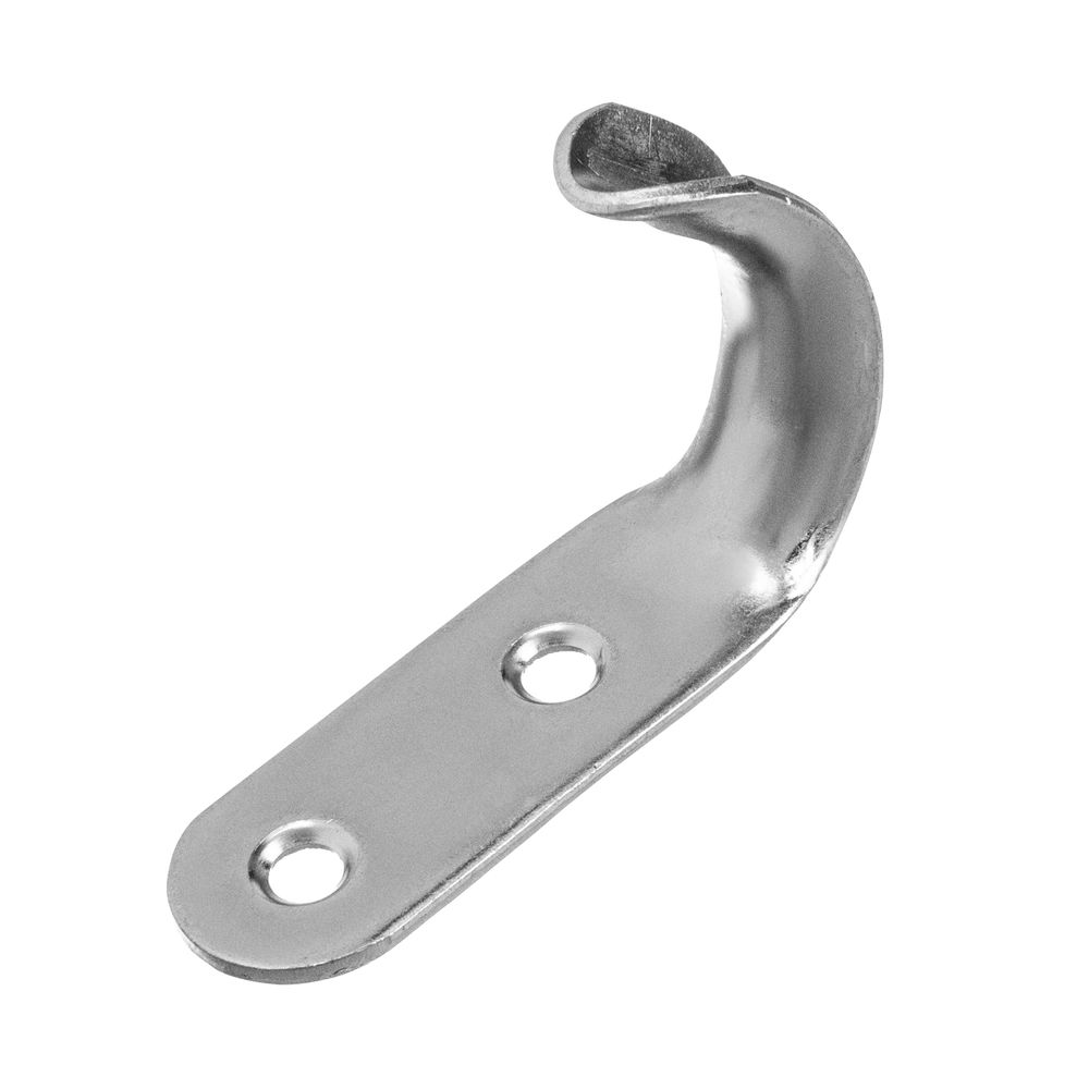 Крючок-вешалка №7, цинк, 10 шт, (Металлист) (91598)