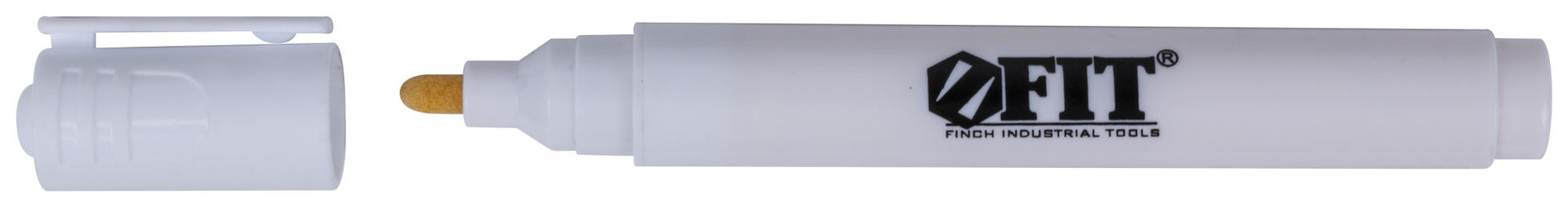 Маркер строительный с жидким красящим составом, белый 147х15 мм (04338)