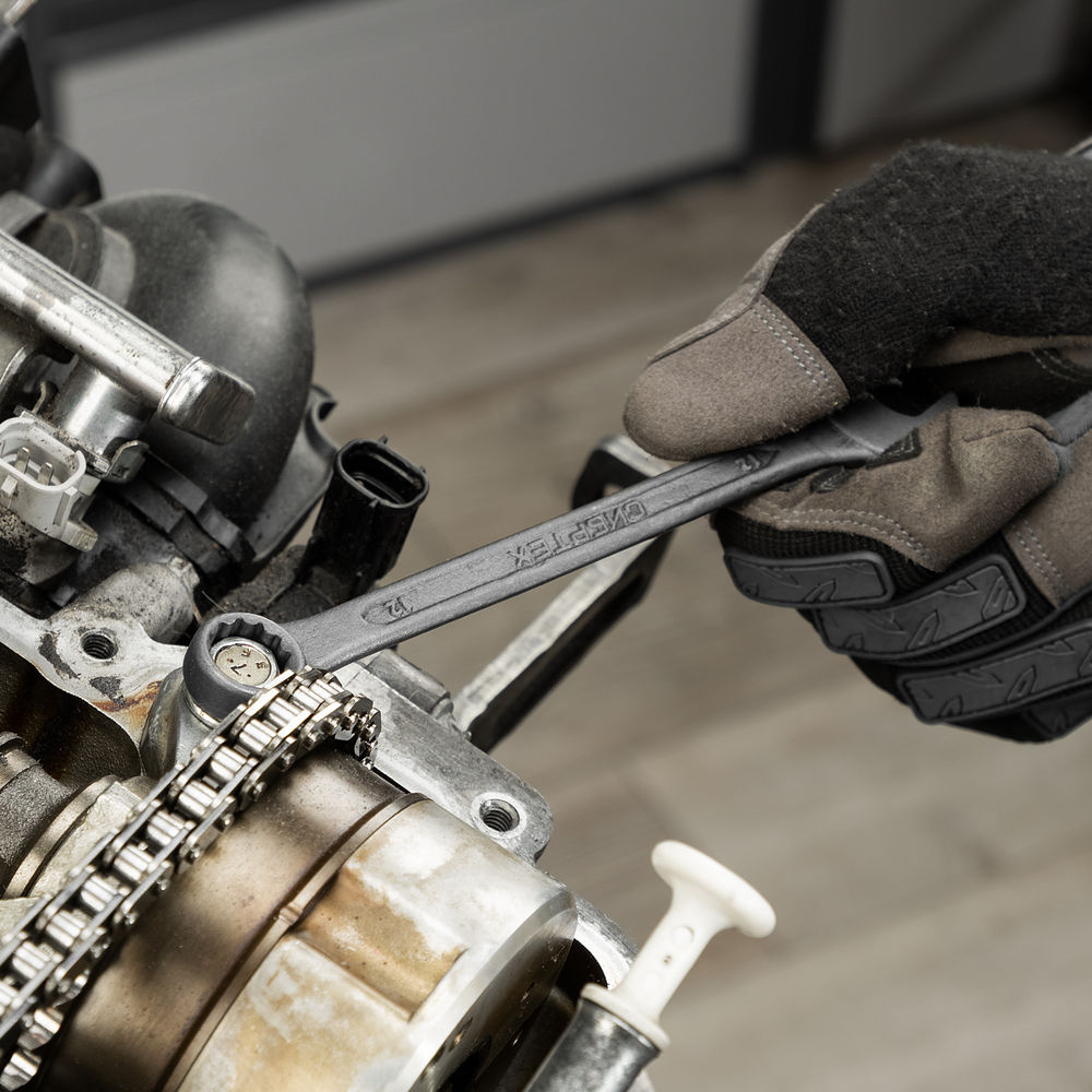 Набор ключей комбинированных, 6 - 32 мм, 22 шт., CrV, фосфатированные Сибртех (15479)