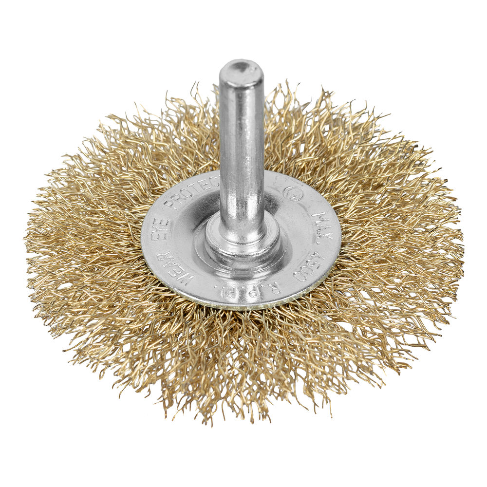 Набор щеток для дрели, 3 шт, 1 плоская, 65 мм, 50 мм чашка, ручная металлическая Matrix (74484)