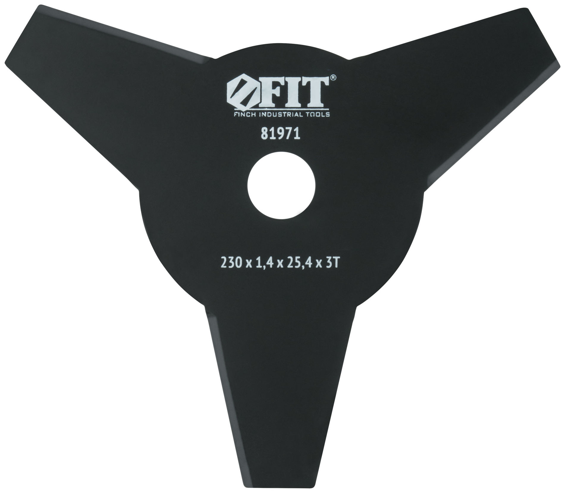 Нож для триммера, 3 лопасти, 2-х сторонние лезвия 230х25,4х3Т (81971)