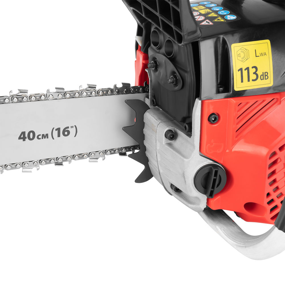 Пила цепная бензиновая шина 40 см 45см? 2,5 л.с. шаг 0,325 паз 1,5 мм 64 зв MS-4516 MTX 95211