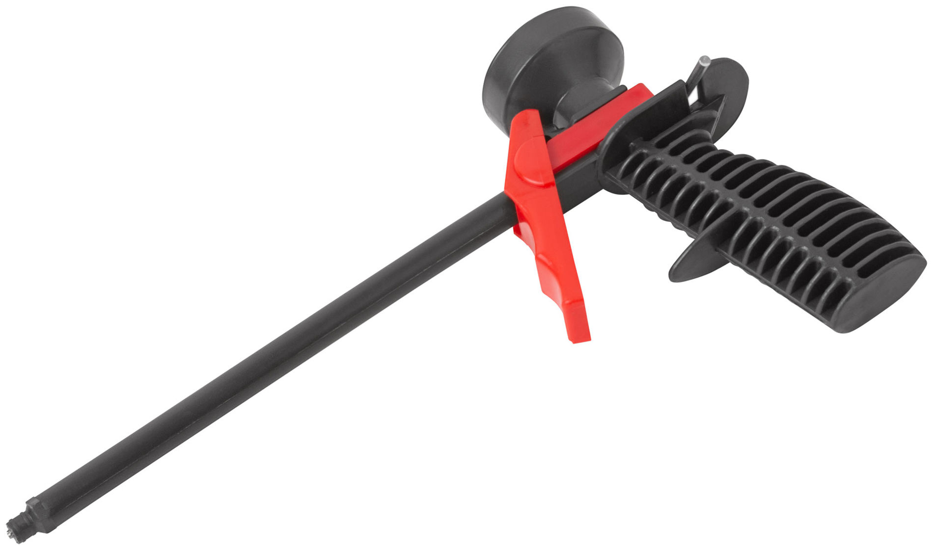 Пистолет для монтажной пены, пластиковый корпус, пластиковая трубка (14257)