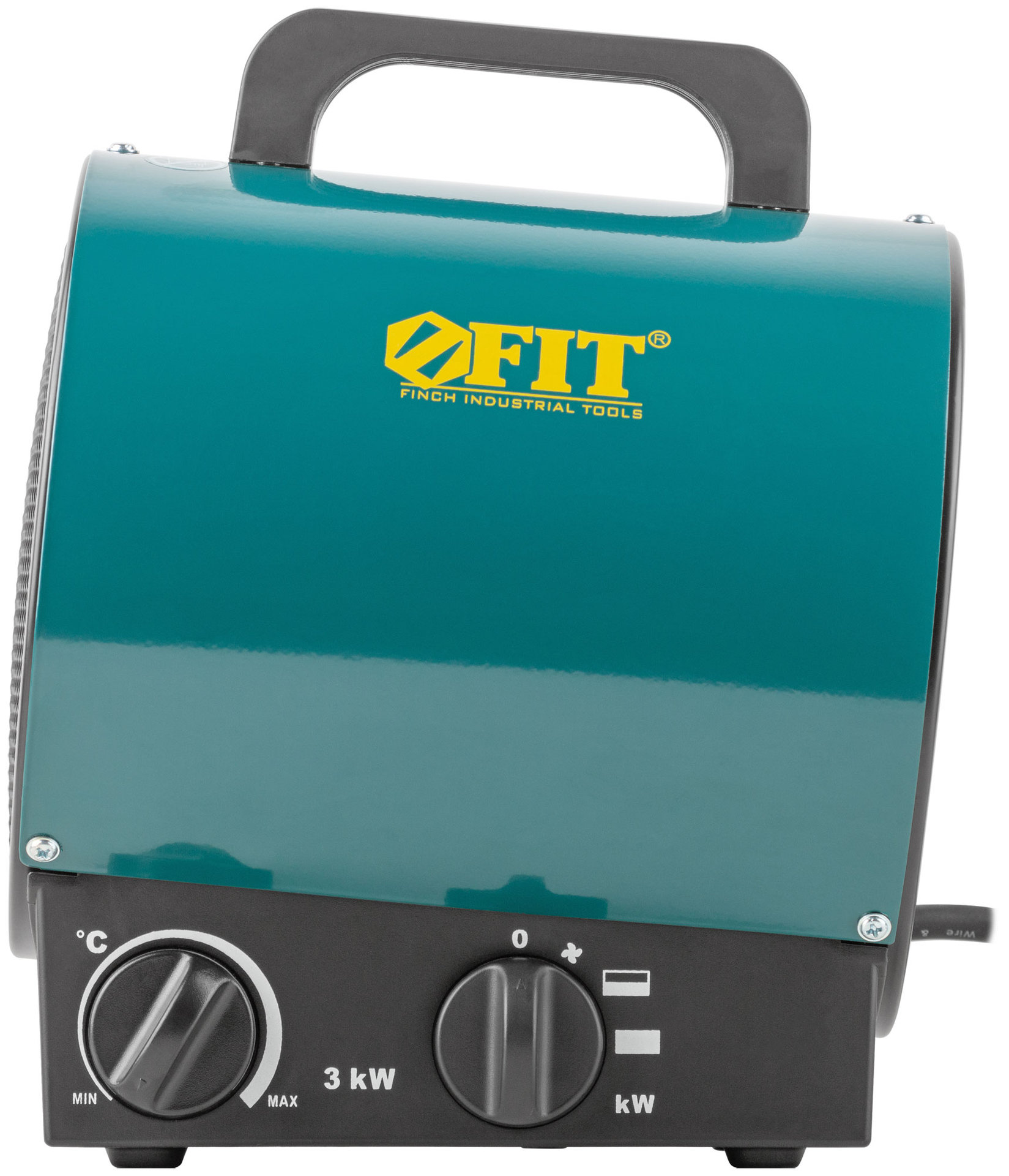 Пушка тепловая 3000 Вт; 30 м2; 253 м3/мин; ТЭН нерж. сталь ; коробка (80905)