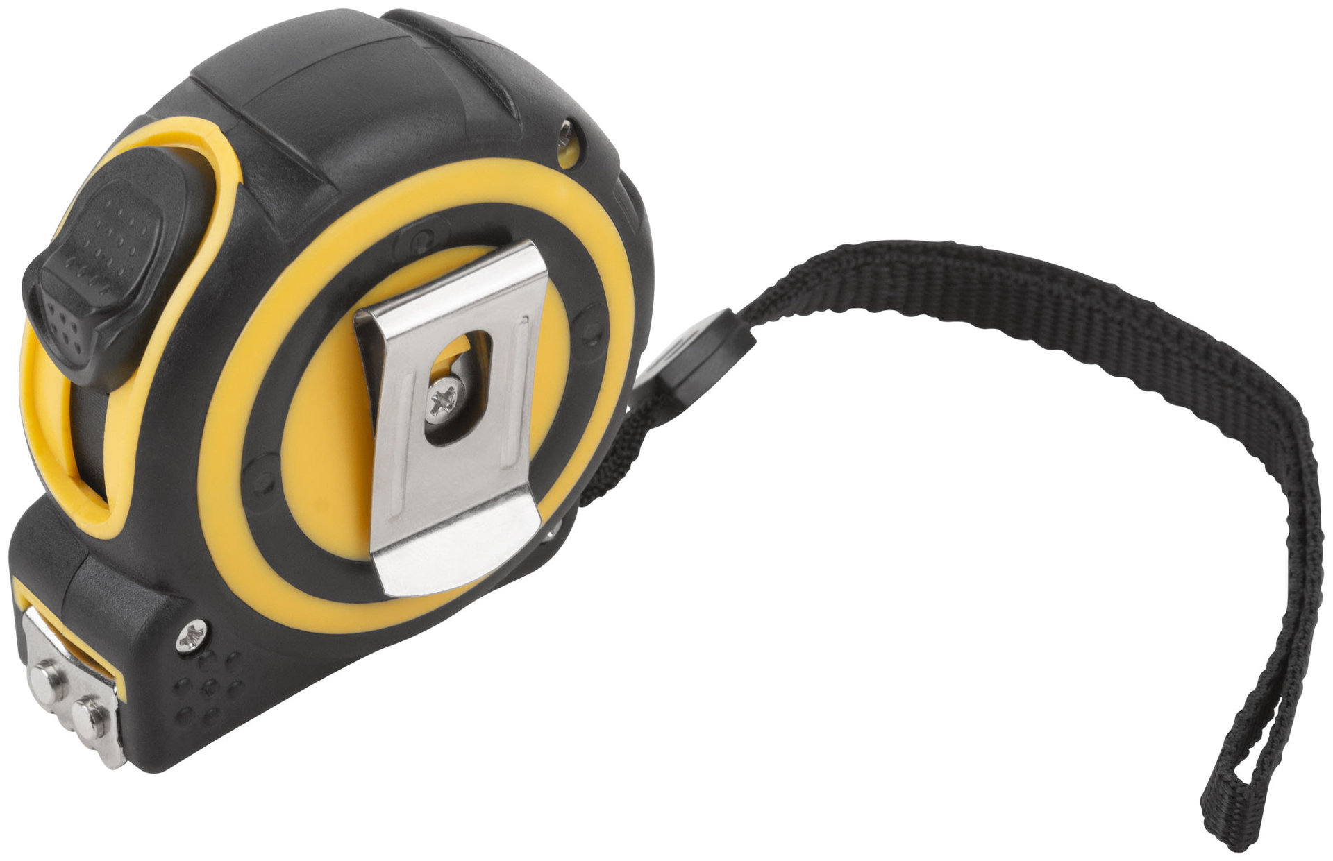 Рулетка Смарт, калибр.лента, нейлон.покр., магн.крючок, прорезиненный корпус 3 м х 16 мм