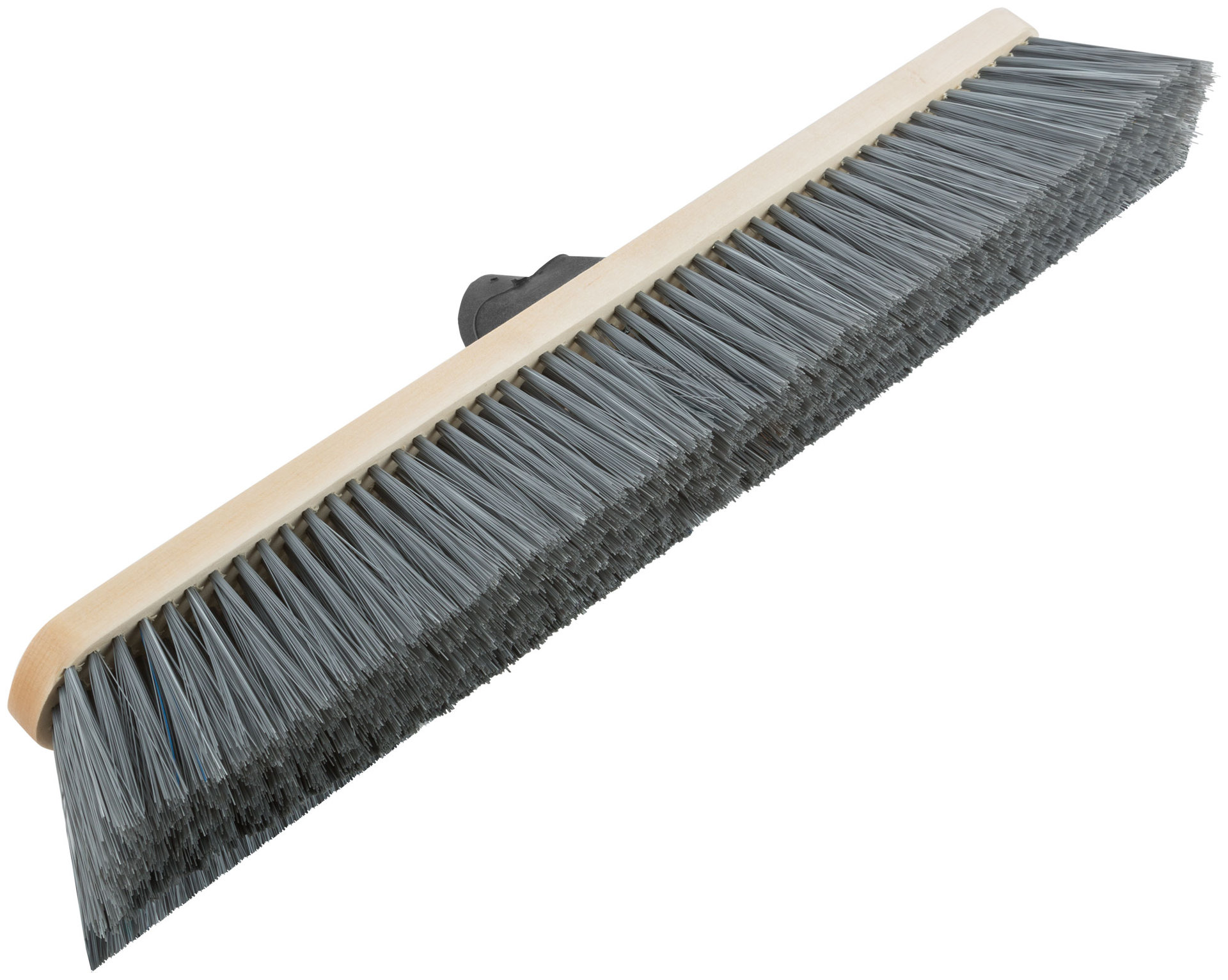 Щетка для пола деревянная наклонная Метро, пластиковая тулейка под углом, 5-ти рядная, 500х45 мм (68038)