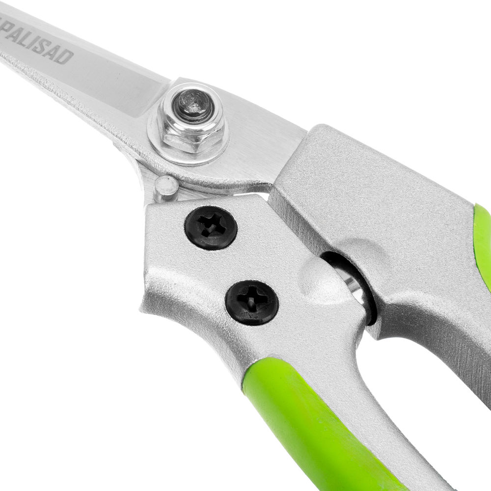 Секатор цветочный, 180 мм, металлические обрезиненные рукоятки, Palisad (60491)