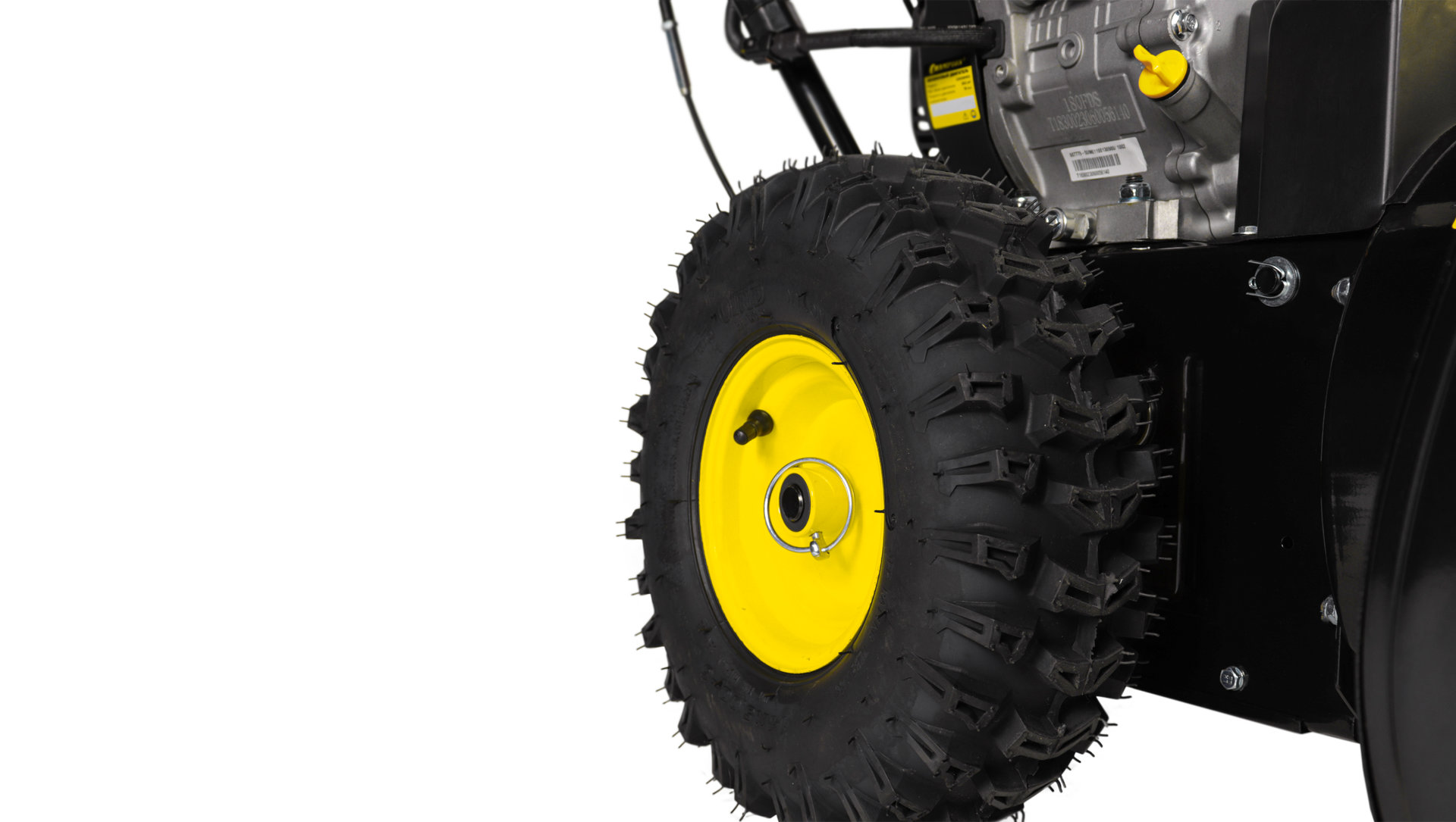 Снегоотбрасыватель CHAMPION ST861E (10лс61см6F/2Rколеса4л90,5кг эл.стартер,фара,обогрев,зимний дв.) (ST861E)